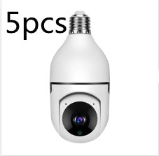 CAMERA WiFi 1080P Bóng đèn Zoom 4X Camera E27 Nhà 5GWiFi Màn hình báo động