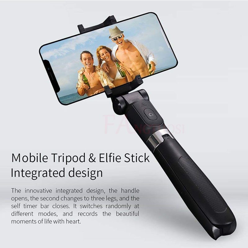 Tương thích với Apple, Tripod Selfie Stick Mobile Universal Live Triangle Bracket One Bluetooth Selfie Artifact