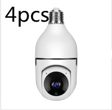 CAMERA WiFi 1080P Bóng đèn Zoom 4X Camera E27 Nhà 5GWiFi Màn hình báo động