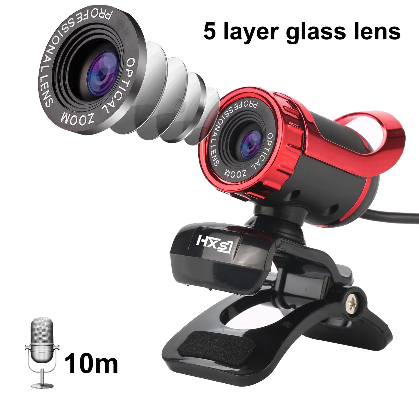 S9 1080P computer Webcam built-in MIC supports video calls conferences high-definition wired network Webcam gaming office Camera