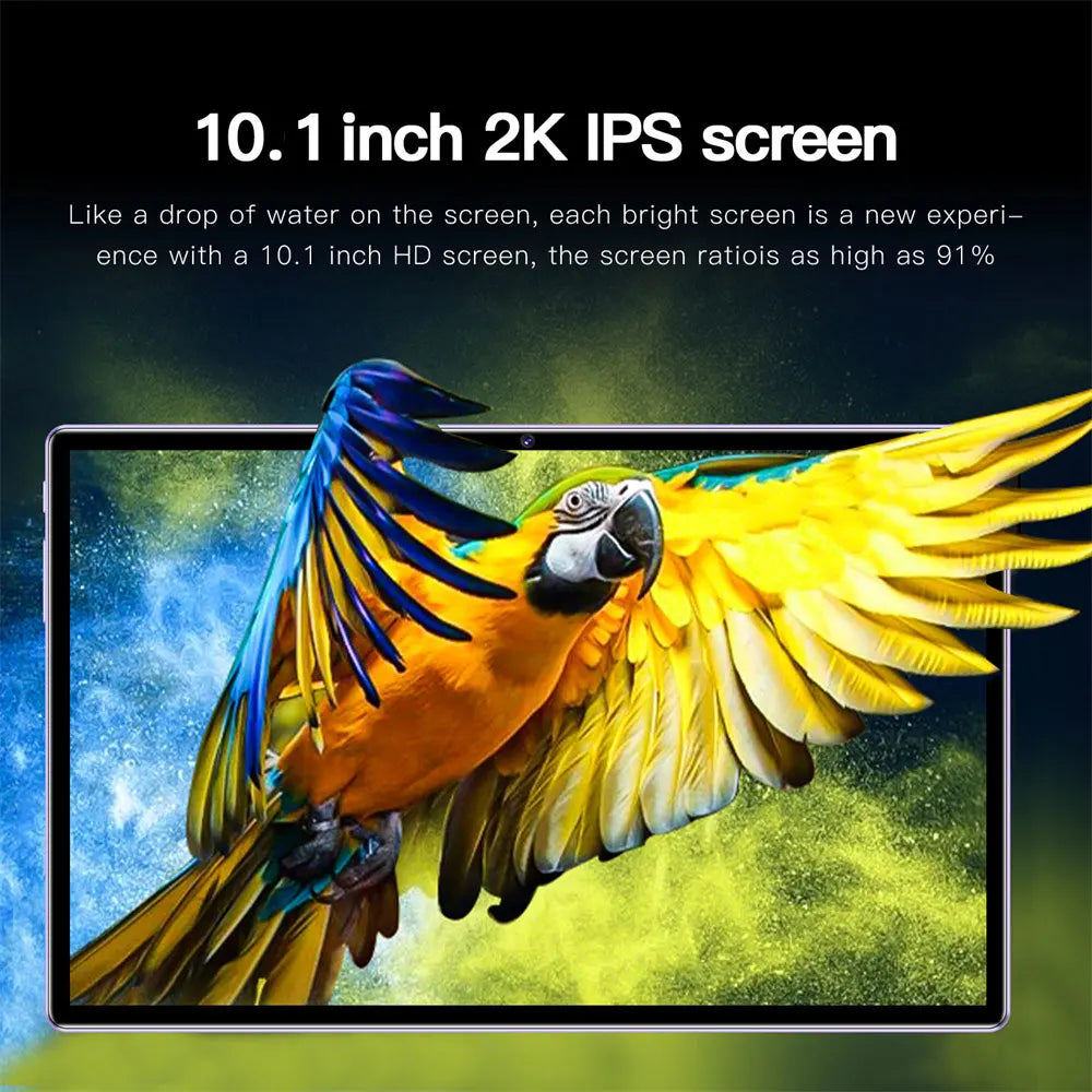 NEW Original P60Pro Tablets 16GB+1TB 10inch 20000mAh High-end Android 14 Tab 5G Dual SIM Global Version Tablet PC With keyboard