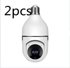 CAMERA WiFi 1080P Bóng đèn Zoom 4X Camera E27 Nhà 5GWiFi Màn hình báo động