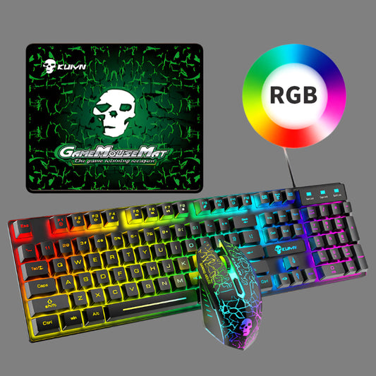 Kuiying T6RGB Luminous Keyboard And Mouse Set