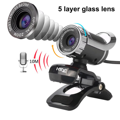 S9 1080P computer Webcam built-in MIC supports video calls conferences high-definition wired network Webcam gaming office Camera