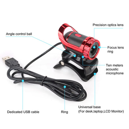 S9 1080P computer Webcam built-in MIC supports video calls conferences high-definition wired network Webcam gaming office Camera
